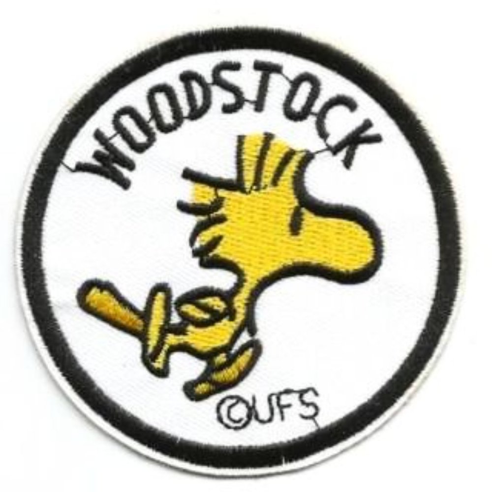 1PCS PEANUTS WOODSTOCK BAND IRON ON PATCH Applique embroidered BADGE